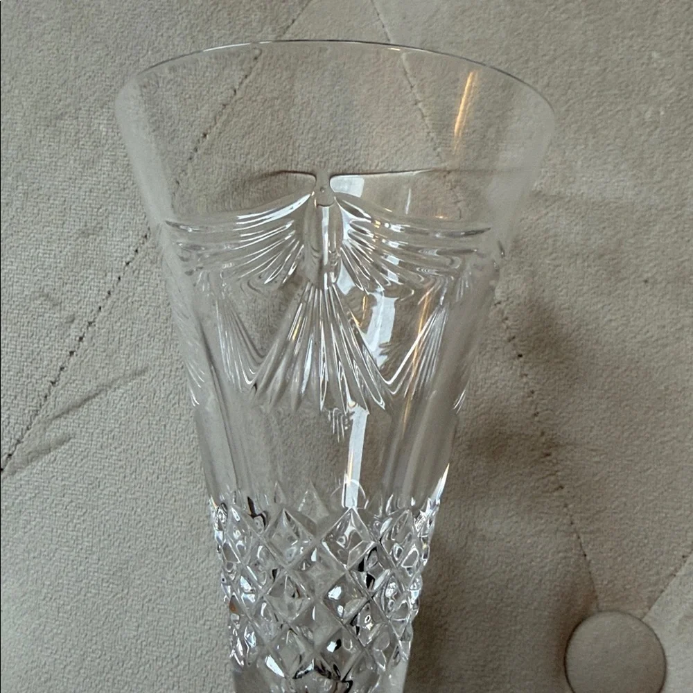 Waterford Crystal “Peace” Toasting champagne Flutes from Millennium Collection